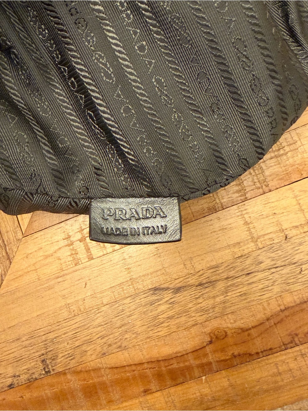 Prada Vintage Nappa Leather Woven Hobo Bag - Picture 11 of 14